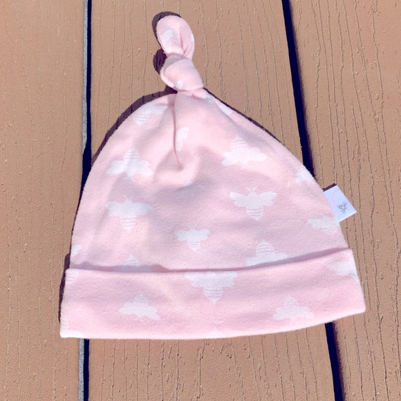 5 for $25 BURTS BEES ORGANIC COTTON INFANT CAP HAT SIZE 3-6 MONTHS NWOT! - Picture 1 of 3